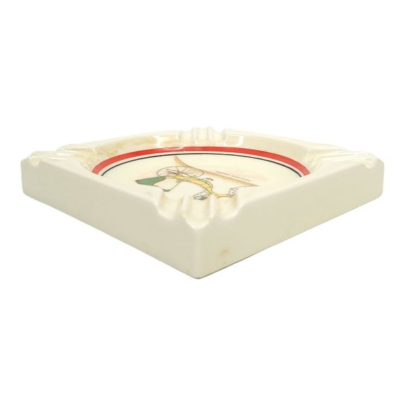 Vintage Executive Line Piccolomini Caleche 6 1/4" Antique Car Ashtray Porcelain - Picture 7 of 12